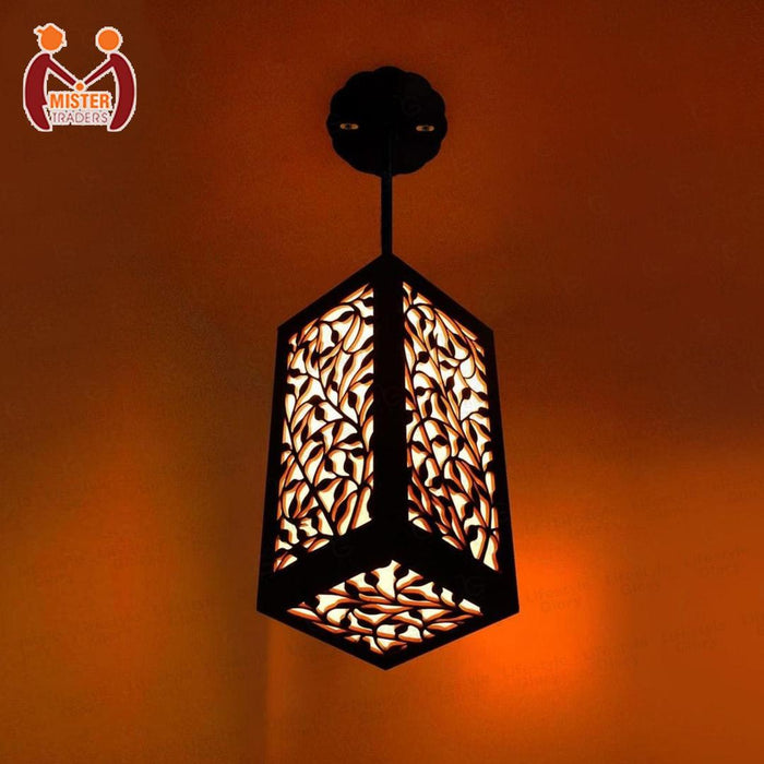 Wooden Pendant Ceiling Hanging Light Lamp