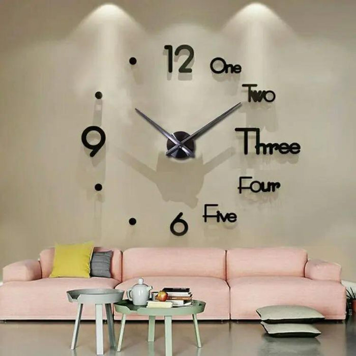 Analog 3D Dot Wall Clock