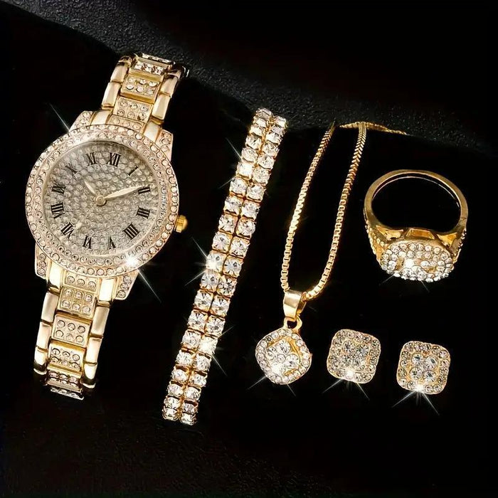 Women's Diamonds Artificial Set