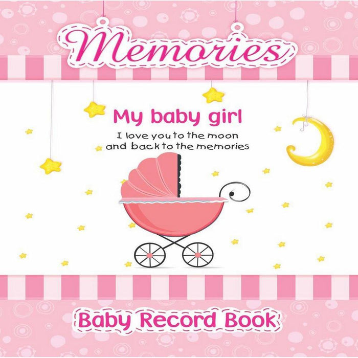 Baby Girl Record Book, Memory Book