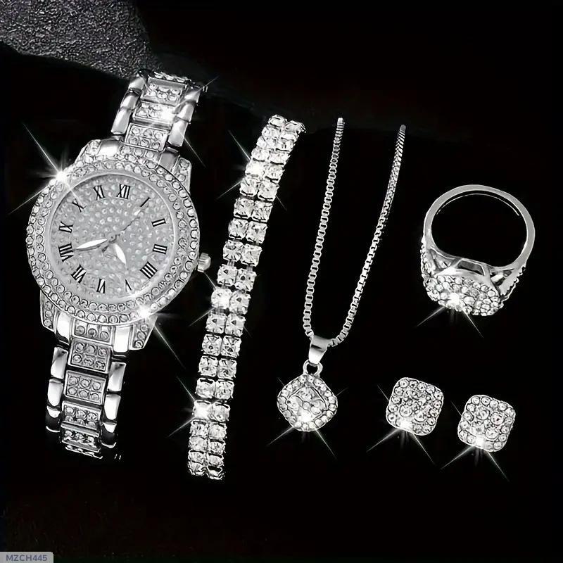 Women's Diamonds Artificial Set