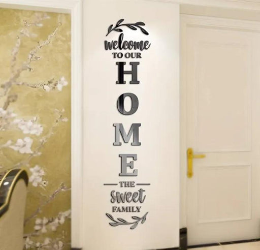 Welcome Home Wooden Wall Decor