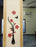 Vase in Red & Black Colour Wooden Wall Decor