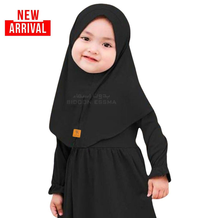 Girl's Plain Makhna Hijab