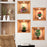 4 Pcs Wall Decor 3D Sticker Removable