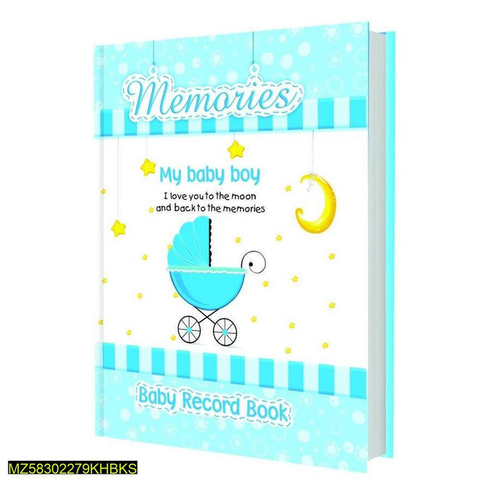 Baby Boy Record Book, Memory Book