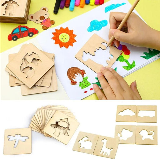 Drawing shape For Kids, Pack of 8