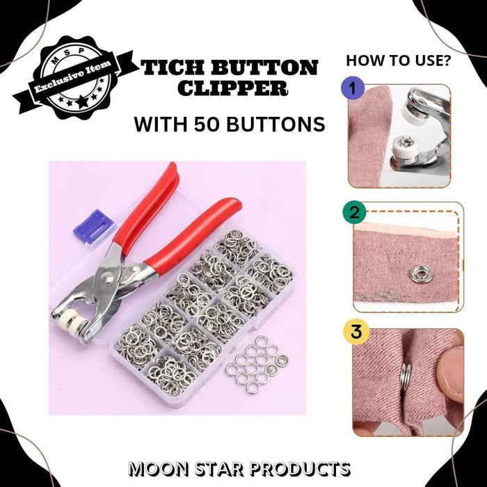 Tich/Snap Button Machine