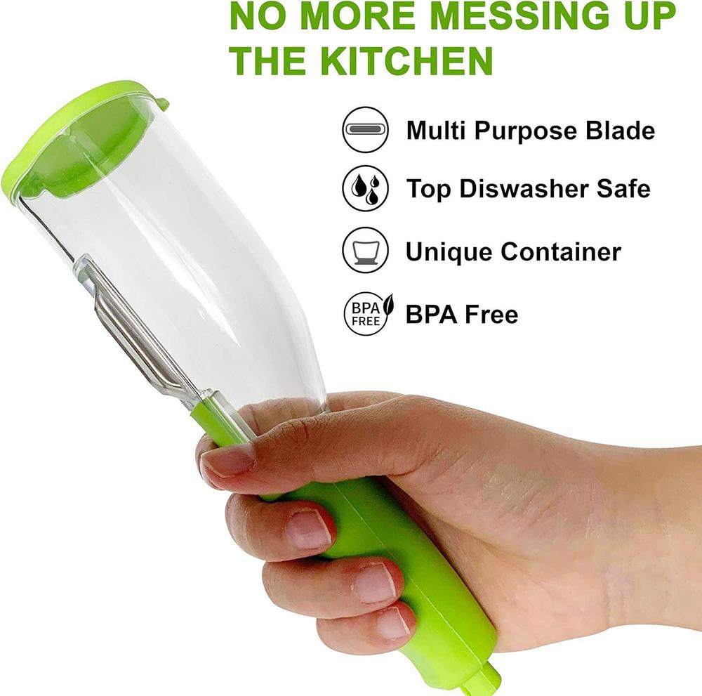 Bottle Peeler with Small Container