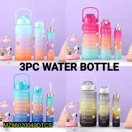 3 Pcs sports Water Bottle