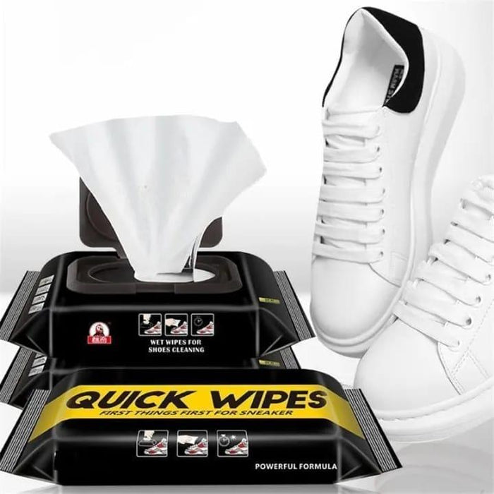 Shoe cleaning wipes