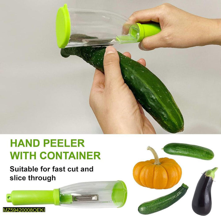 Bottle Peeler with Small Container