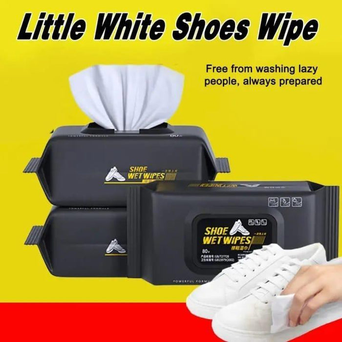 Shoe cleaning wipes